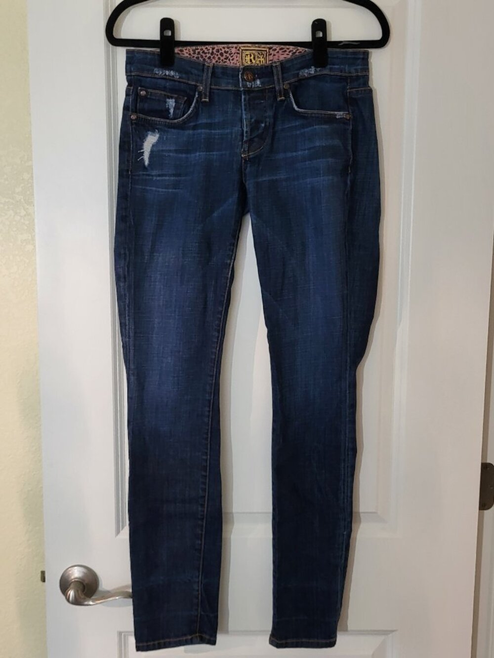 Rich & Skinny Vintage "Twilight" Distressed Boyfriend Jeans Size 26 #83-5054